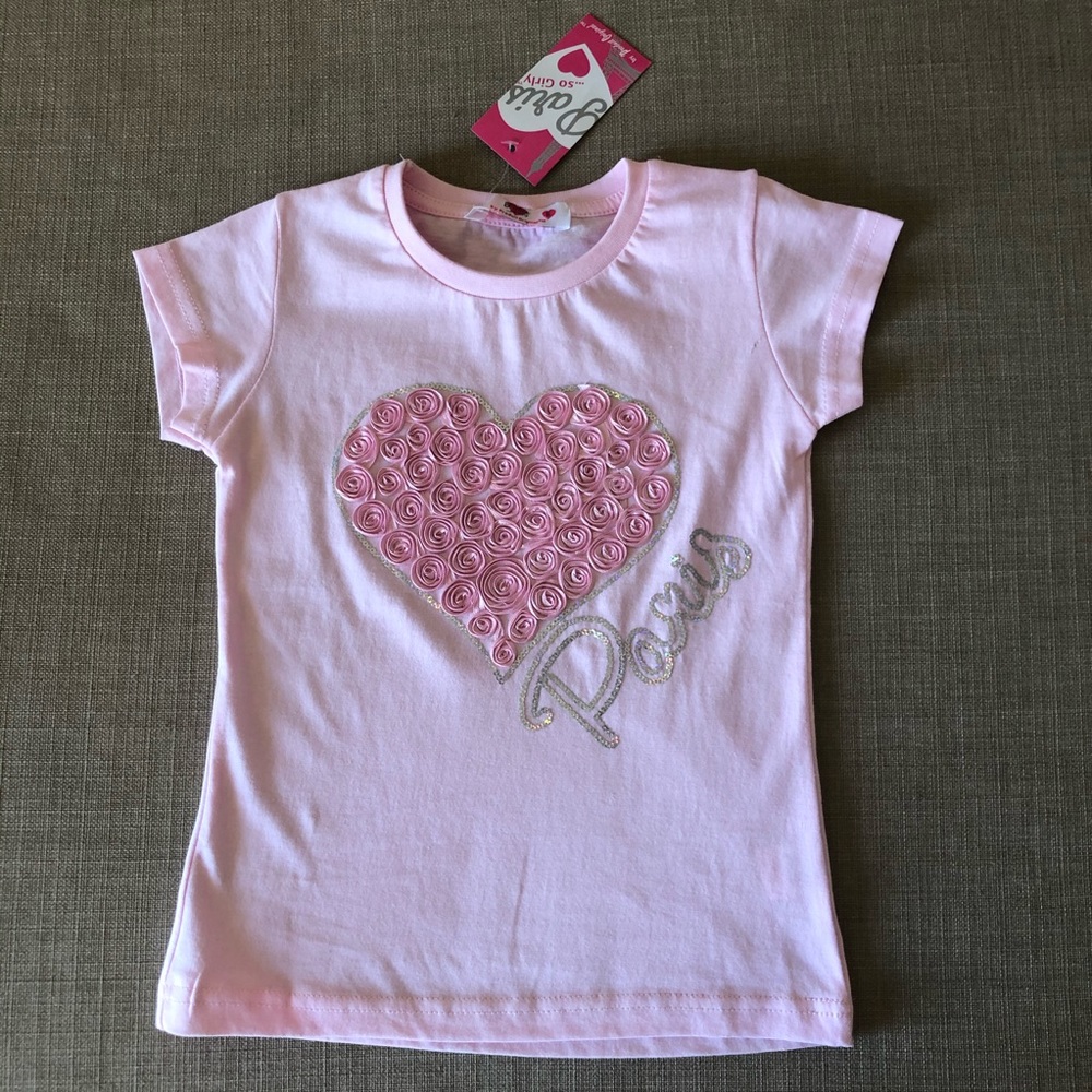 Paris T-shirt. Size 6
